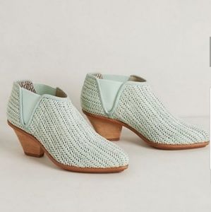 Anthropologie Matt Bernson Marlow Woven Booties